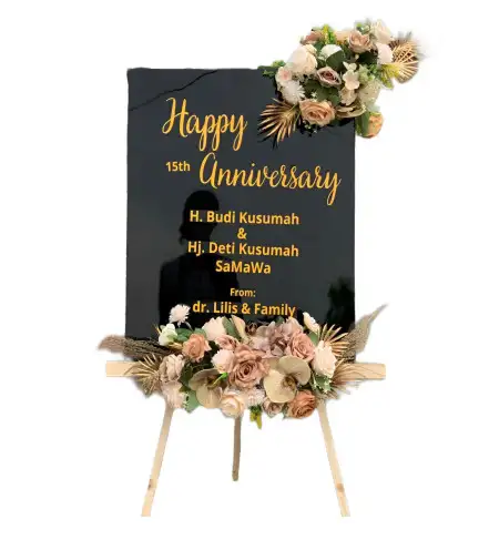 Papan Bunga Akrilik Ngronggot